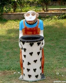 Decorated Dustbins