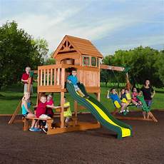 Playhouse Swing Set