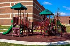 School And Playground