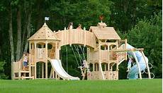 Wooden Outdoor Playset